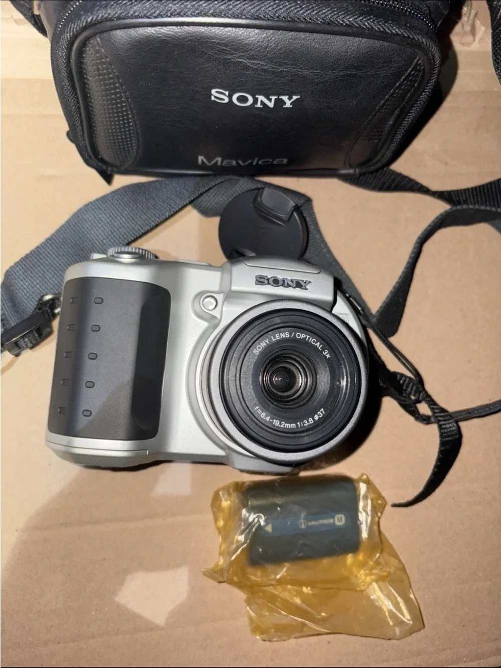 Sony silver digital